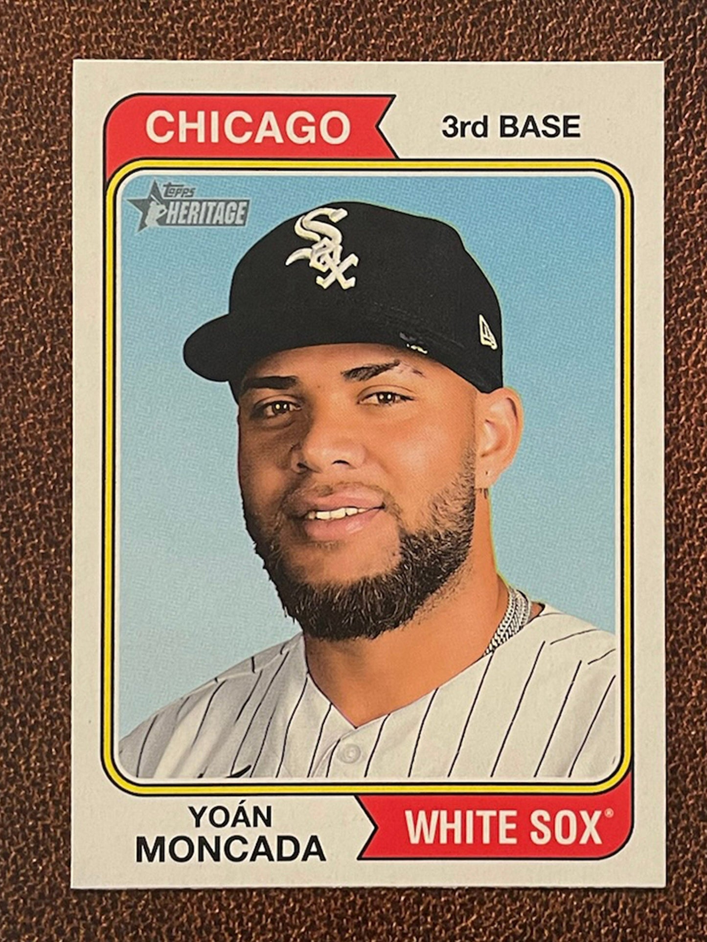 Yoán Moncada - 2023 Topps Heritage - Short Print - White Sox