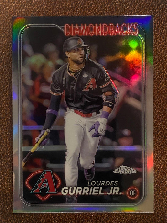 Lourdes Gurriel Jr. - 2024 Topps Chrome - Refractor - Diamondbacks