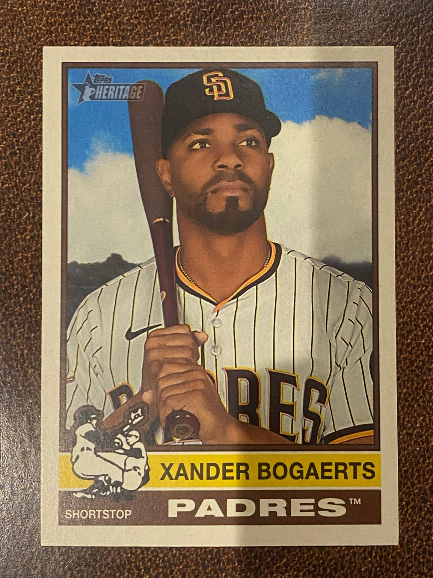 Xander Bogaerts - 2025 Topps Heritage High Number - Short Print - Padres