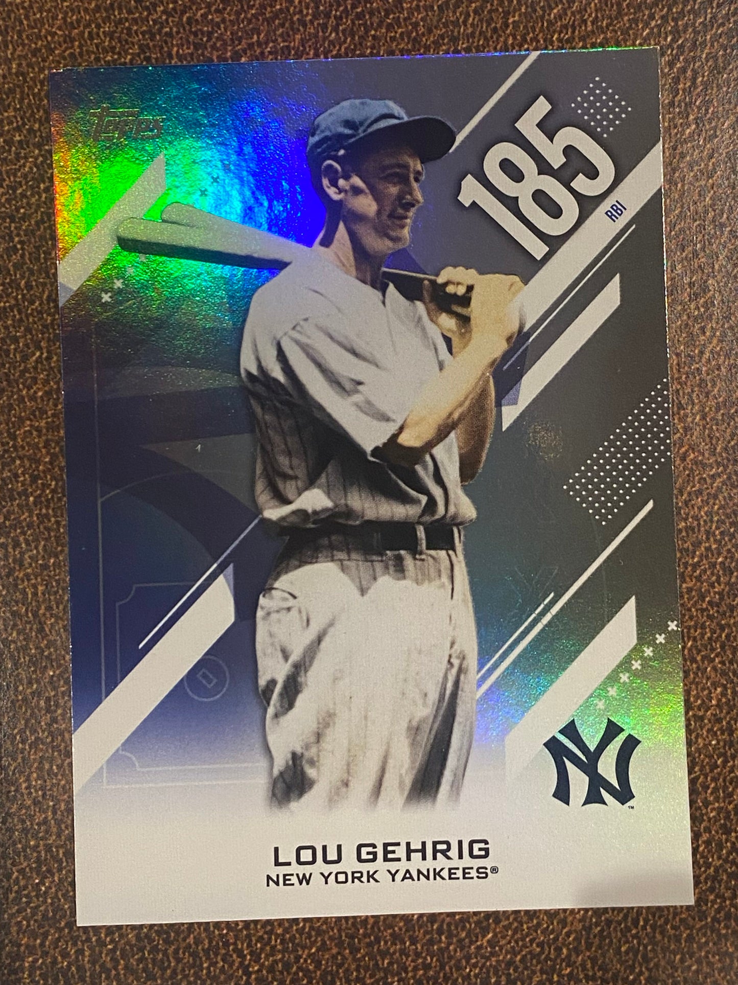 Lou Gehrig - 2026 Topps Series 2 - Crooked Numbers - Yankees