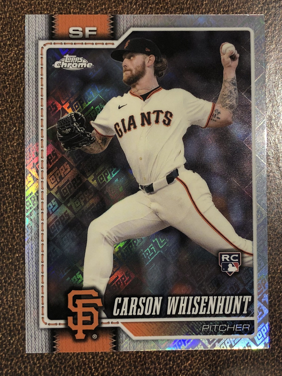 Carson Whisenhunt - 2026 Topps Chrome - Fanatics Topps Foil - Giants