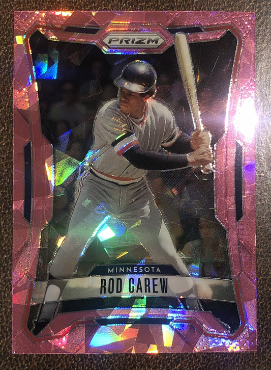 Rod Carew - 2026 Panini Prizm - Pink Ice - Twins