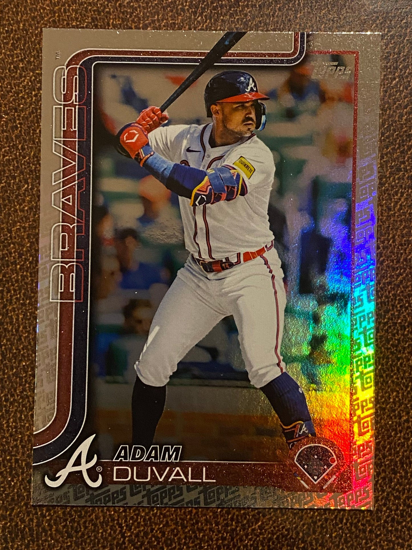 Adam Duvall - 2025 Topps Series 2 - Fanatics Exclusive Topps Foil Border - Braves