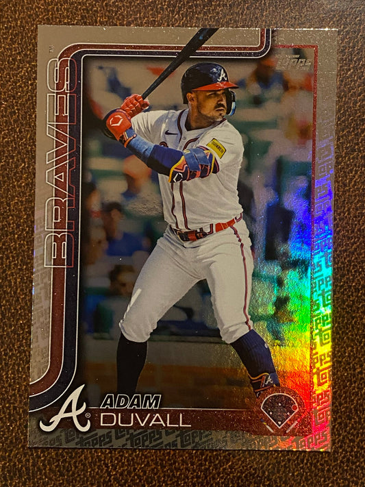 Adam Duvall - 2025 Topps Series 2 - Fanatics Exclusive Topps Foil Border - Braves