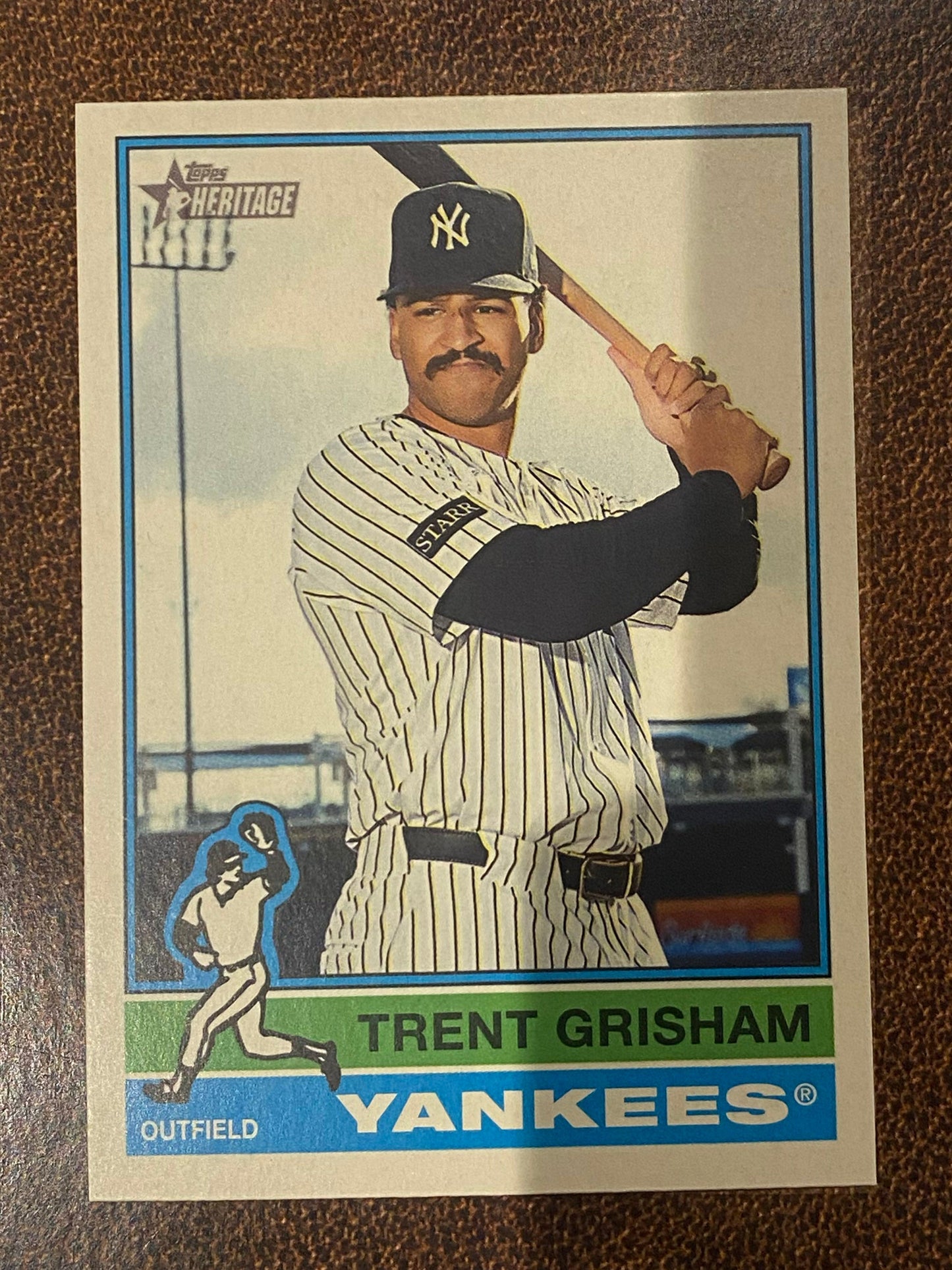 Trent Grisham - 2025 Topps Heritage High Number - Short Print - Yankees