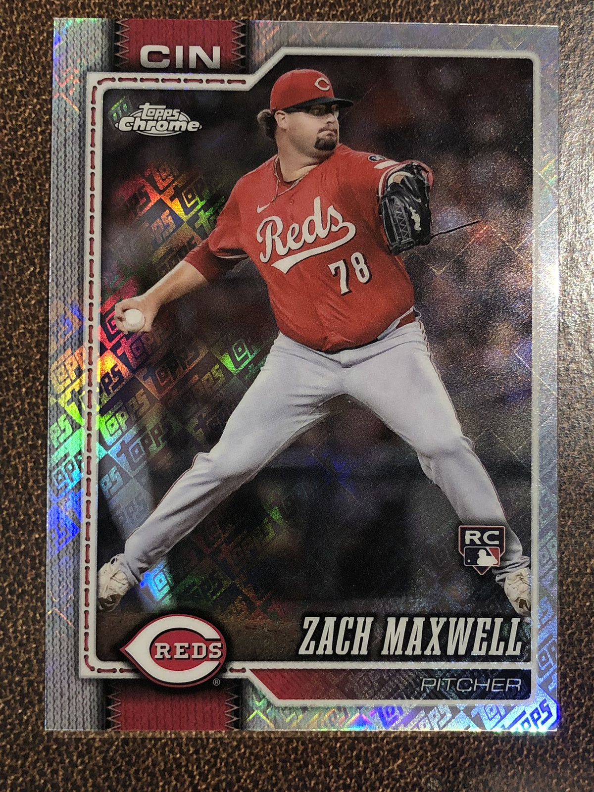 Zach Maxwell - 2026 Topps Chrome - Fanatics Topps Foil - Reds