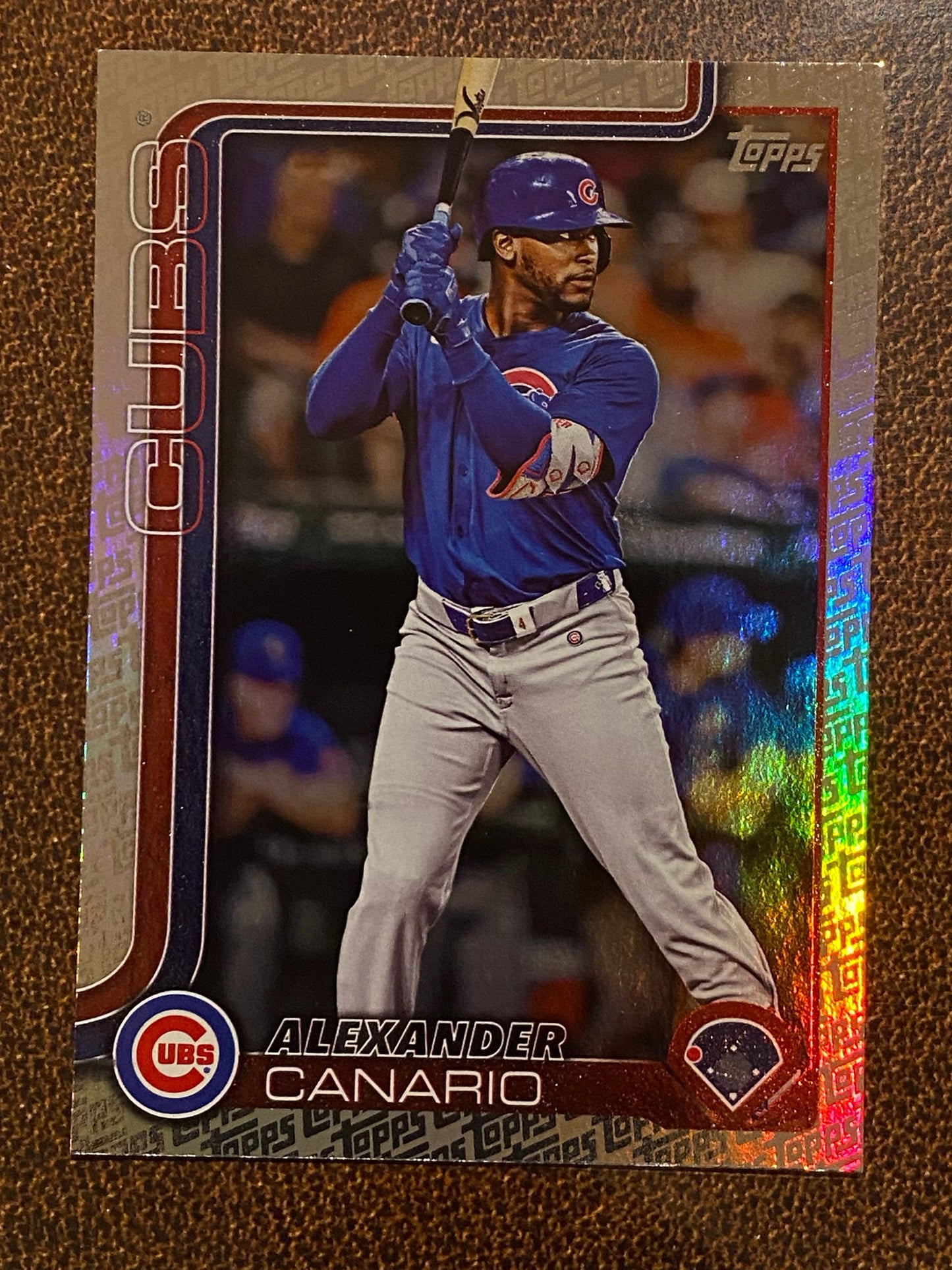 Alexander Canario - 2025 Topps Series 2 - Fanatics Exclusive Topps Foil Border - Cubs
