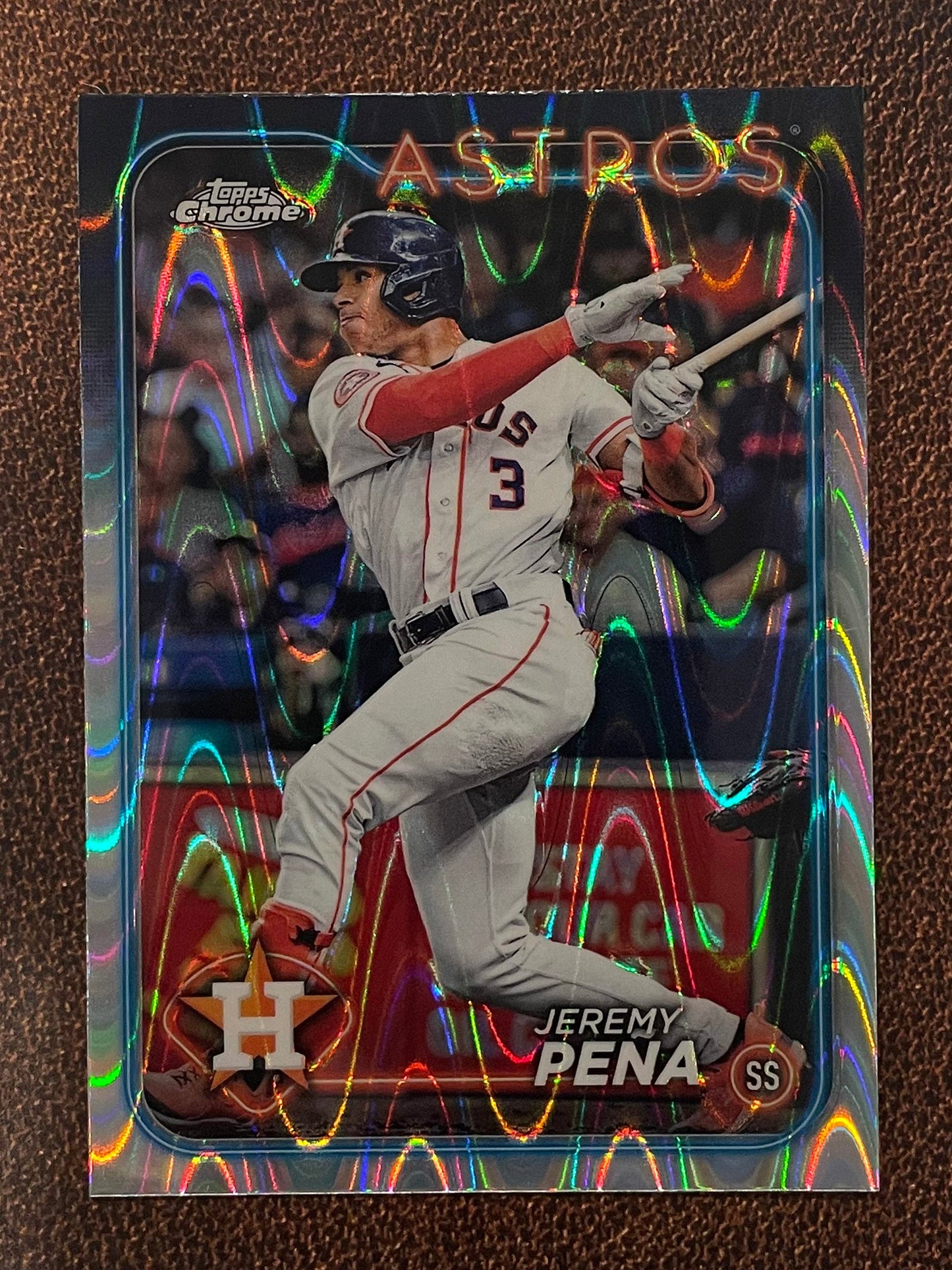 Jeremy Pena - 2024 Topps Chrome - Raywave Refractor - Astros