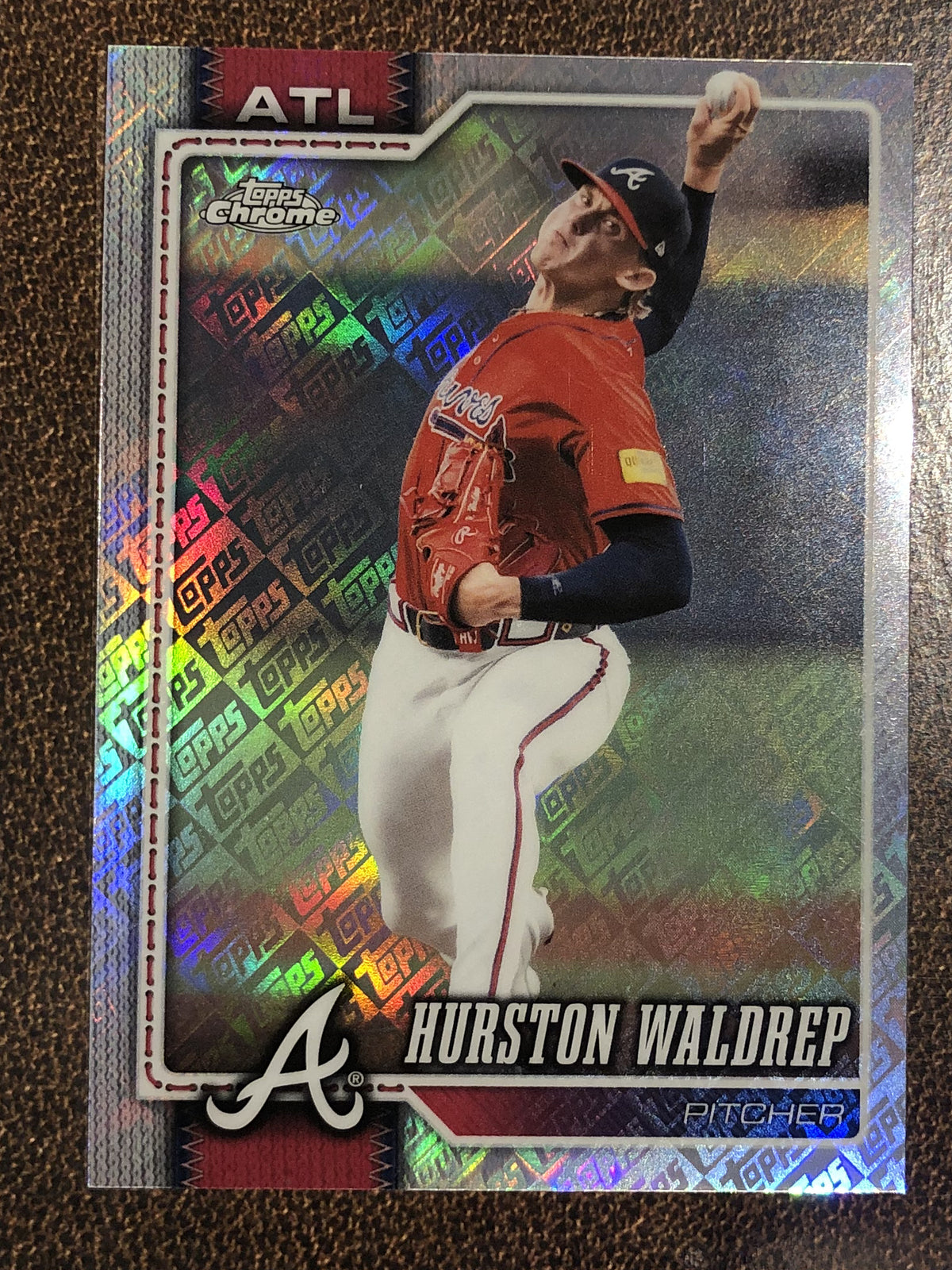 Hurston Waldrep - 2026 Topps Chrome - Fanatics Topps Foil - Braves