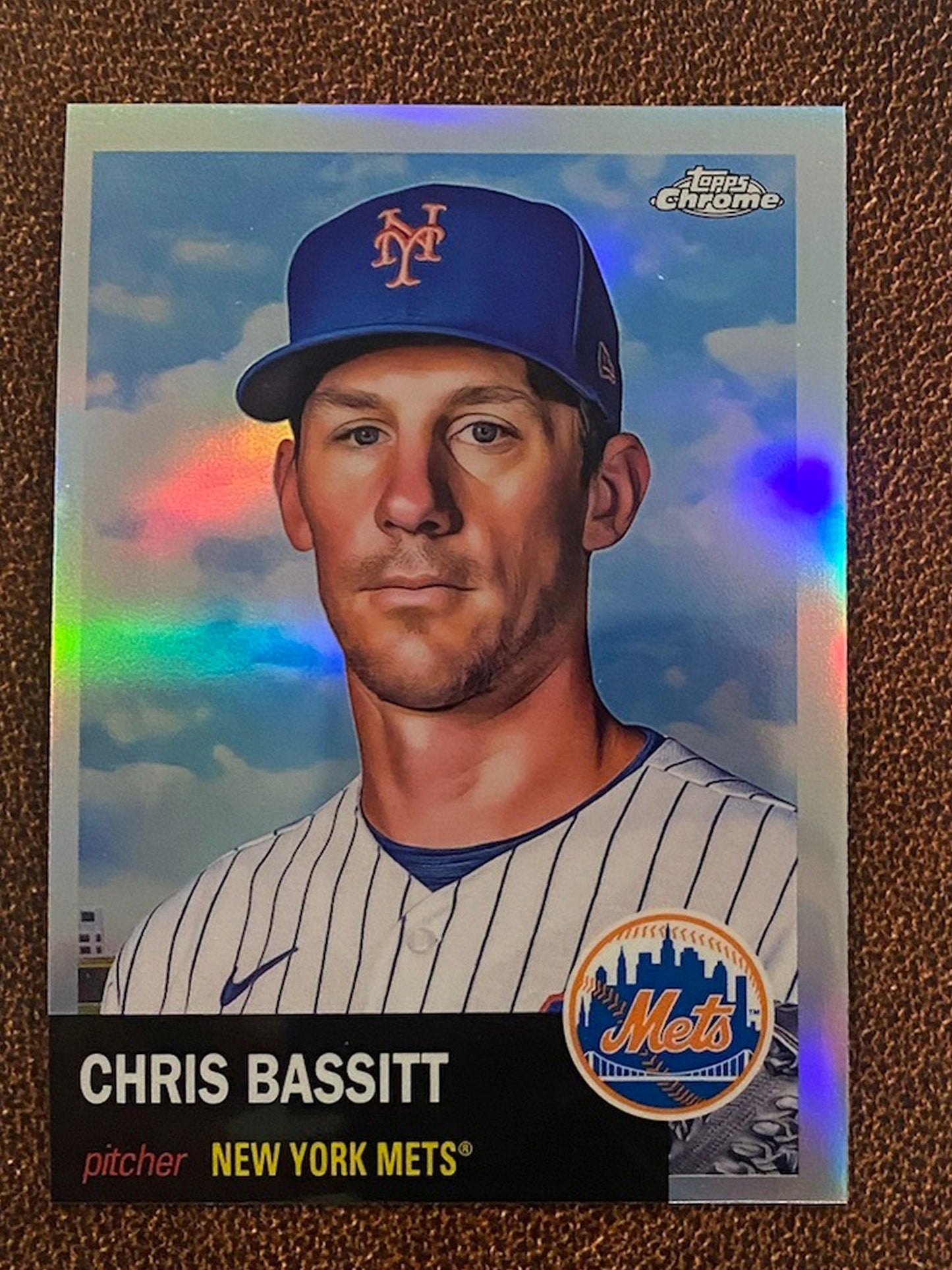 Chris Bassitt - 2022 Topps Chrome Platinum Anniversary - Refractor - Mets