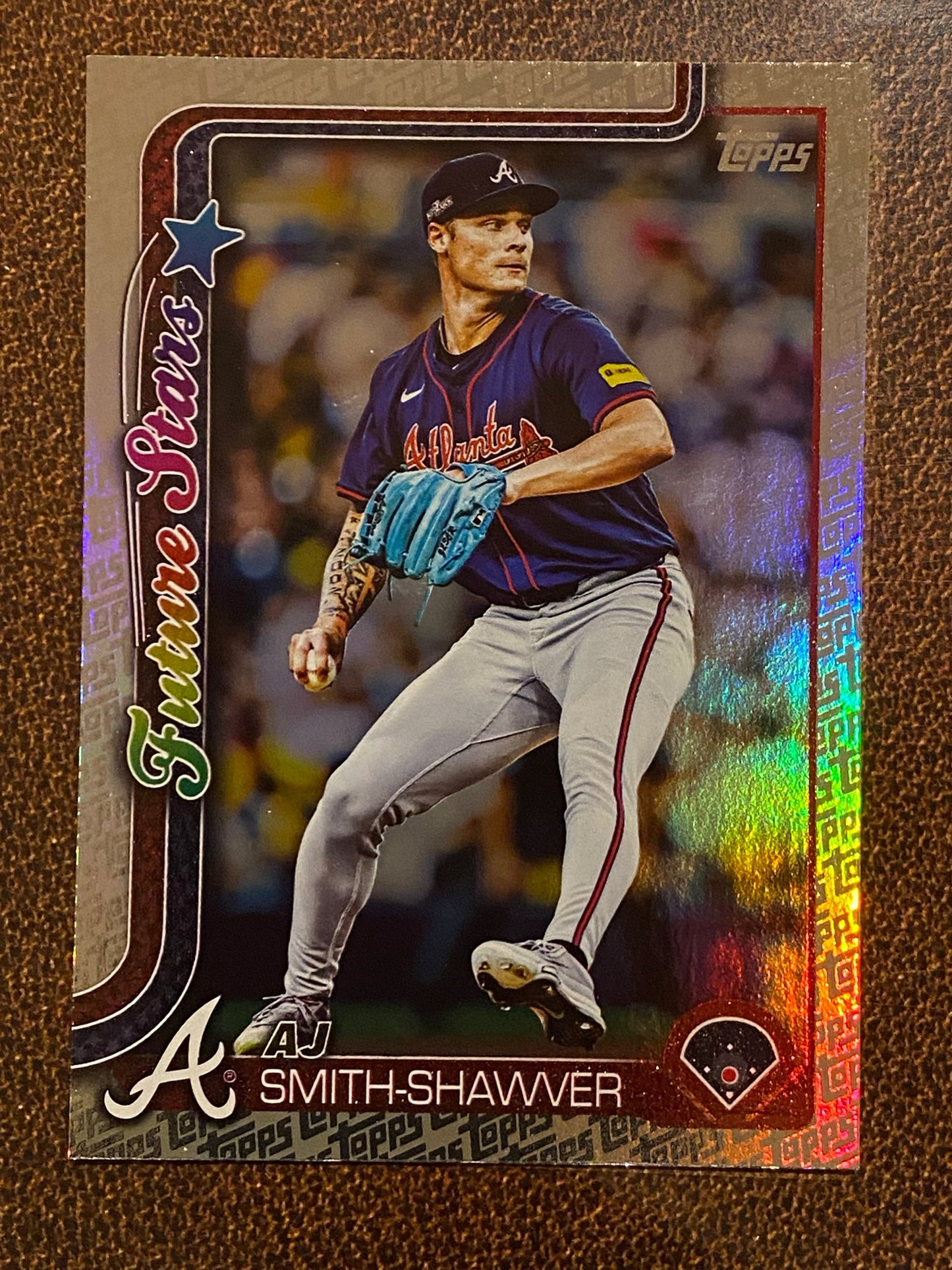 AJ Smith Shawver - 2025 Topps Series 2 - Fanatics Exclusive Topps Foil Border - Braves