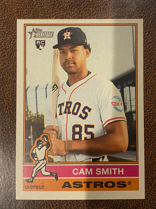 Cam Smith - 2025 Topps Heritage High Number - Short Print - Astros