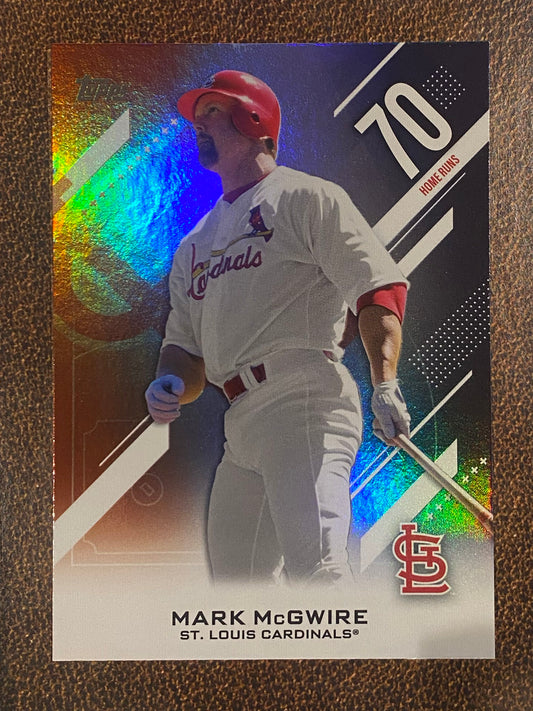 Mark McGwire - 2026 Topps Series 2 - Crooked Numbers - Athletics