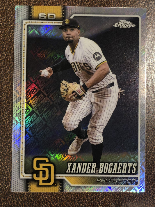 Xander Bogaerts - 2026 Topps Chrome - Fanatics Topps Foil - Padres