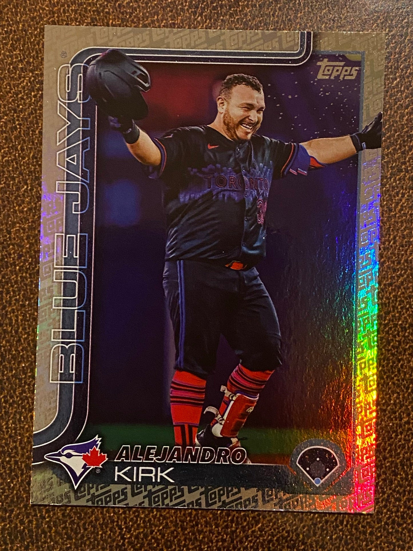 Alejandro Kirk - 2025 Topps Series 2 - Fanatics Exclusive Topps Foil Border - Blue Jays