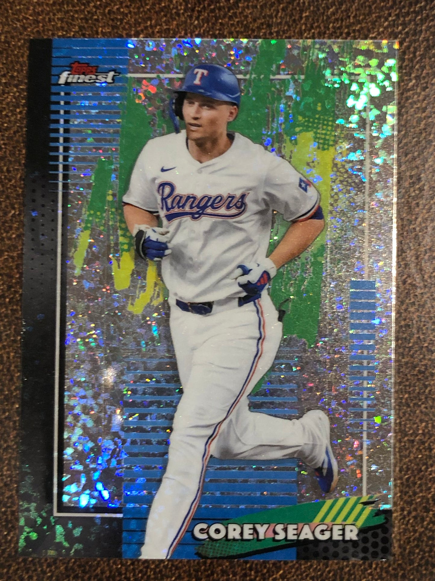 Corey Seager - 2026 Topps Finest - Common Mini Diamond - Rangers
