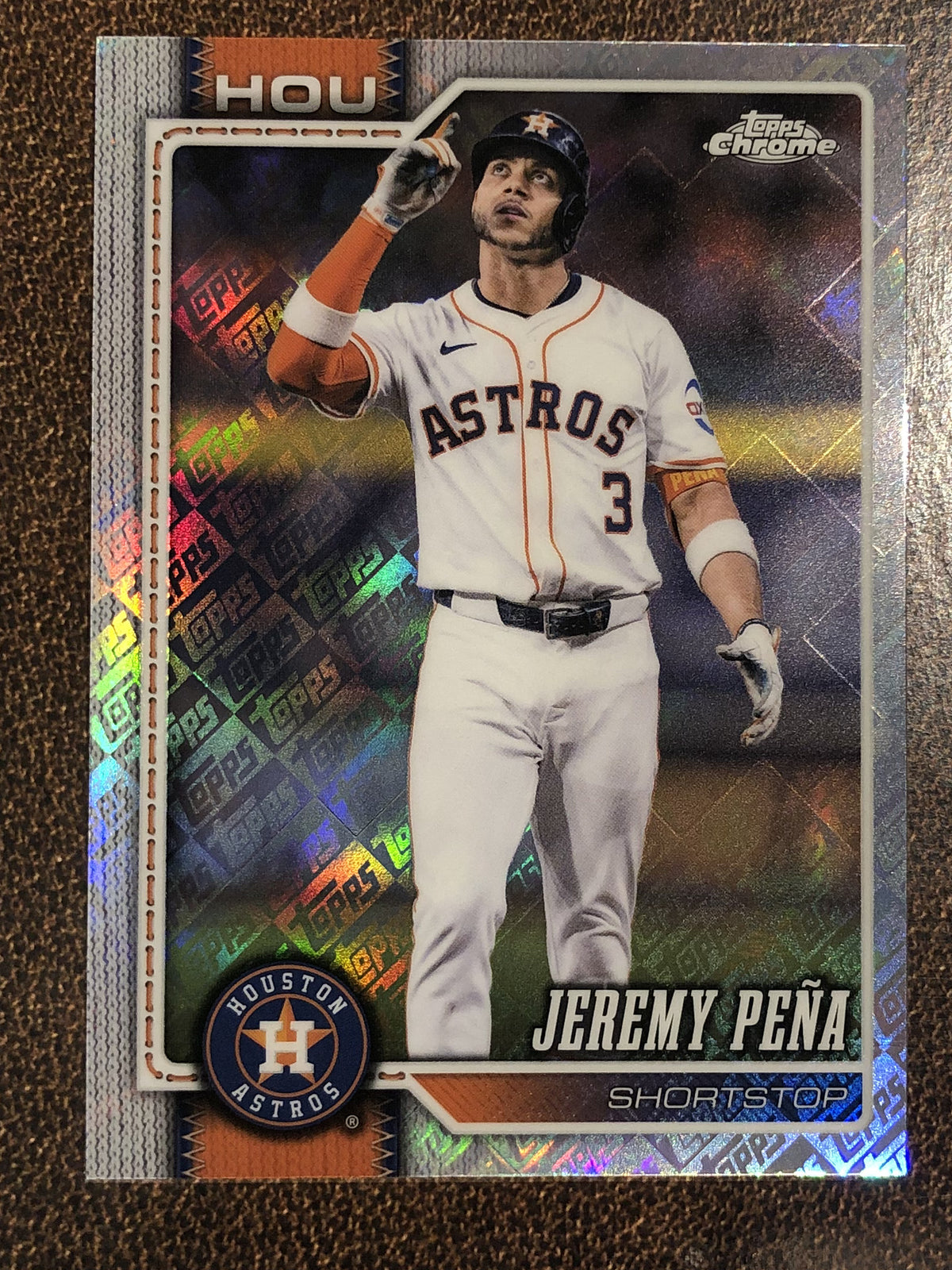 Jeremy Pena - 2026 Topps Chrome - Fanatics Topps Foil - Astros