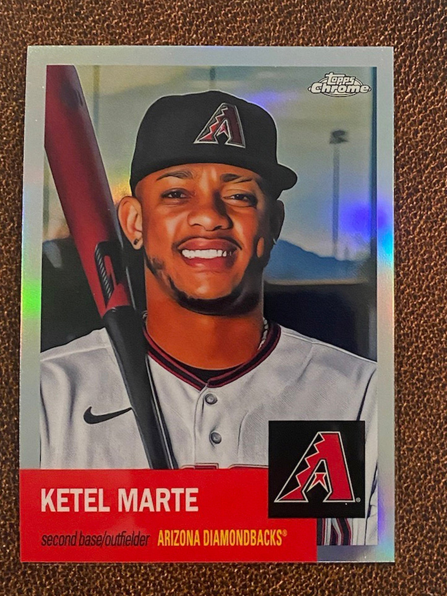 Ketel Marte - 2022 Topps Chrome Platinum Anniversary - Refractor - Diamondbacks