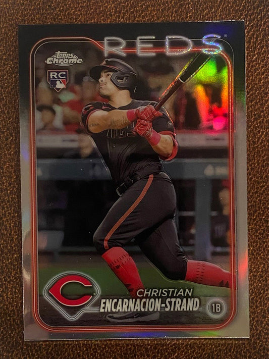 Christian Encarnacion Strand - 2024 Topps Chrome - Refractor - Reds