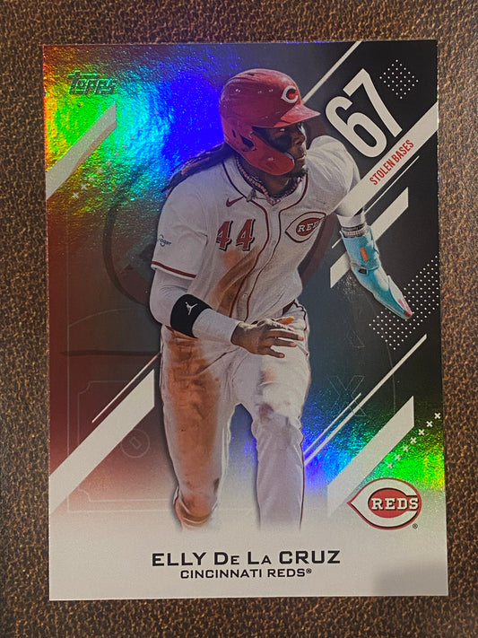 Elly De La Cruz - 2026 Topps Series 2 - Crooked Numbers - Reds