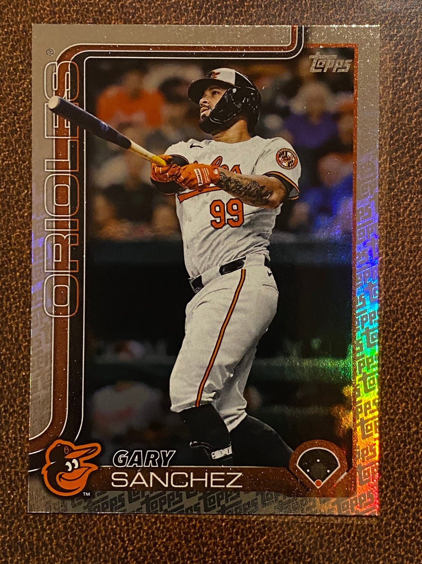 Gary Sanchez - 2025 Topps Series 2 - Fanatics Exclusive Topps Foil Border - Orioles