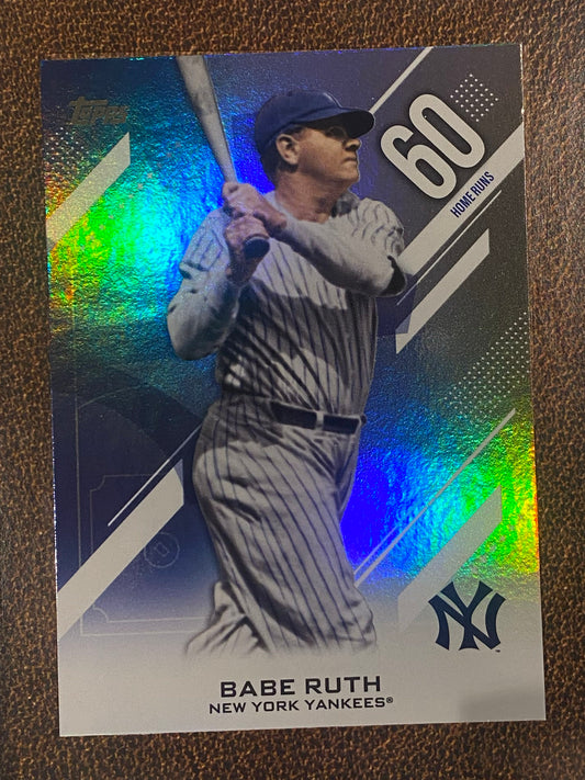 Babe Ruth - 2026 Topps Series 2 - Crooked Numbers - Yankees