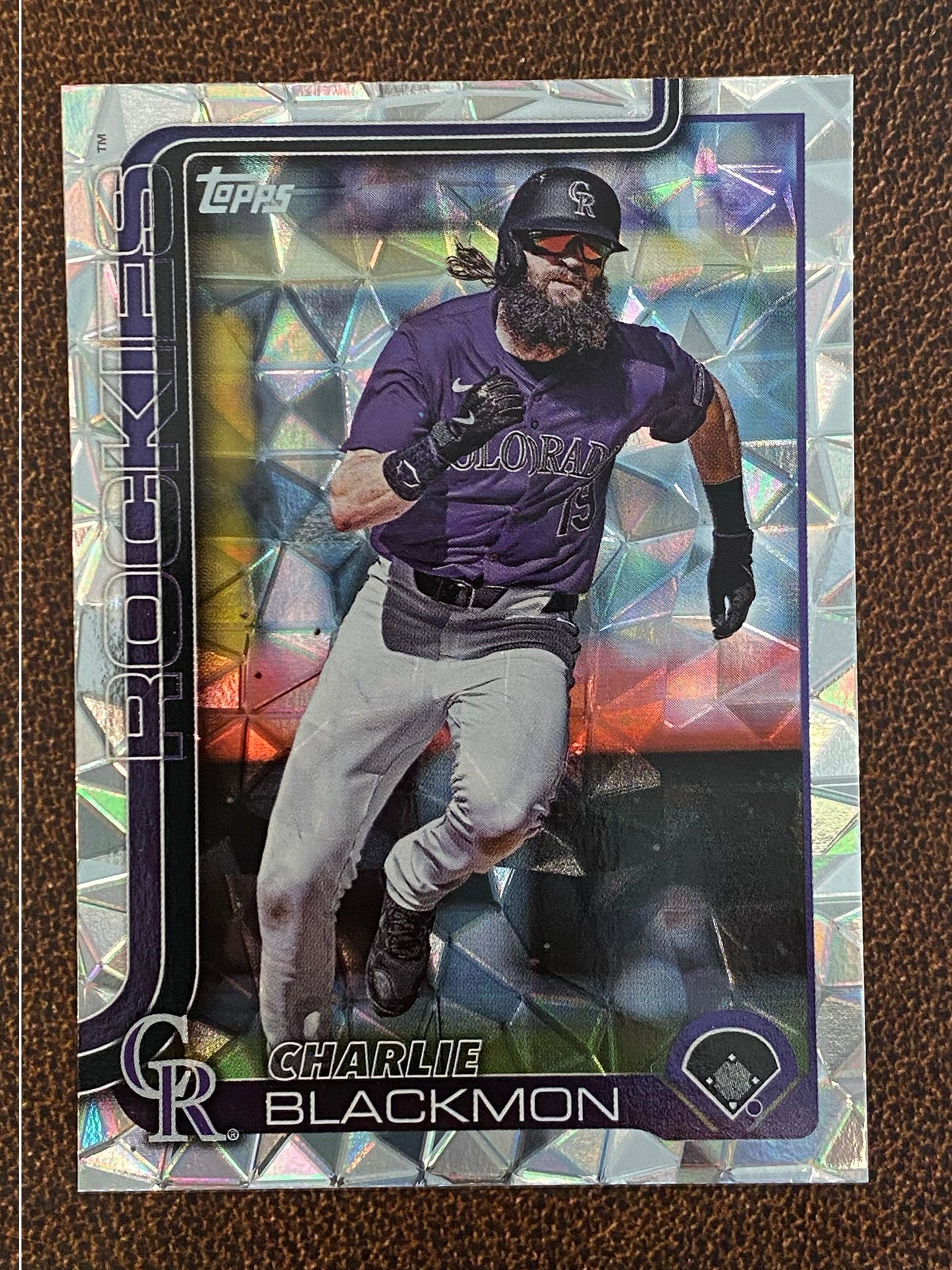 Charlie Blackmon - 2025 Topps Series 1 - Diamante - Rockies