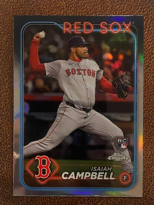 Isaiah Campbell - 2024 Topps Chrome - Refractor - Red Sox