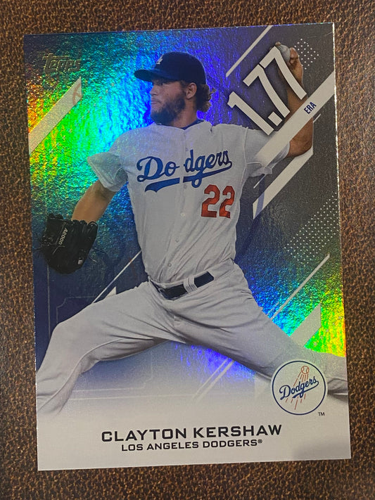 Clayton Kershaw - 2026 Topps Series 2 - Crooked Numbers - Dodgers