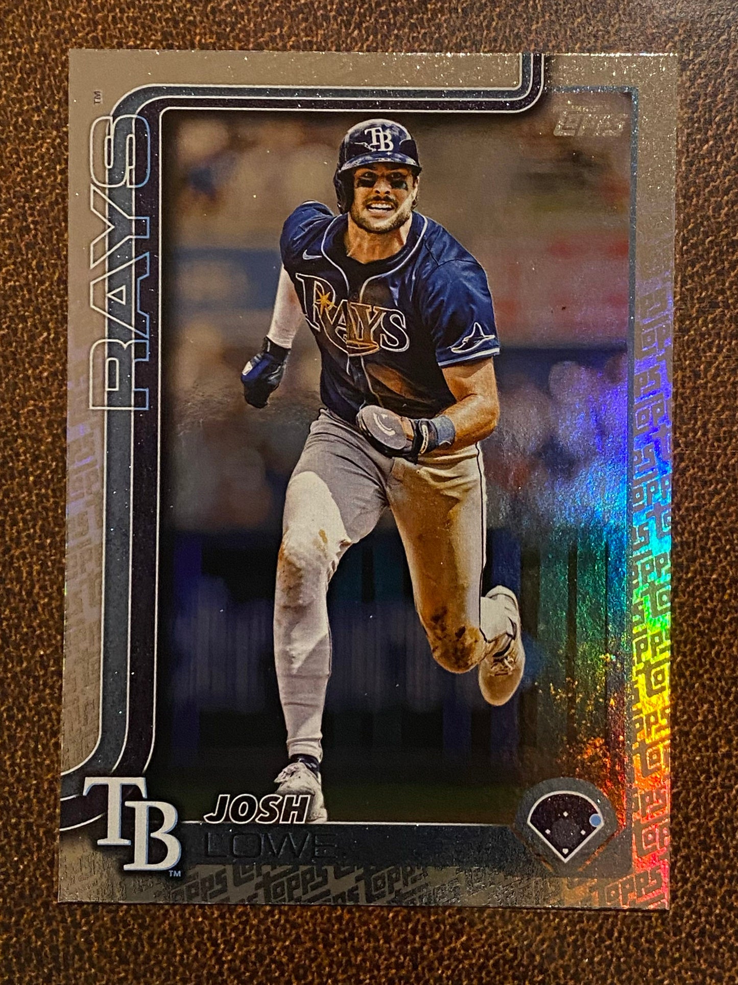 Josh Lowe - 2025 Topps Series 2 - Fanatics Exclusive Topps Foil Border - Rays