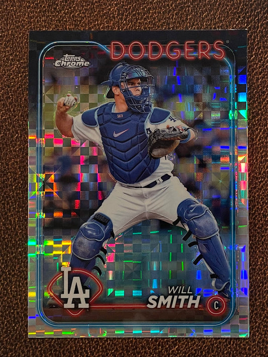 Will Smith - 2024 Topps Chrome - XFractor - Dodgers