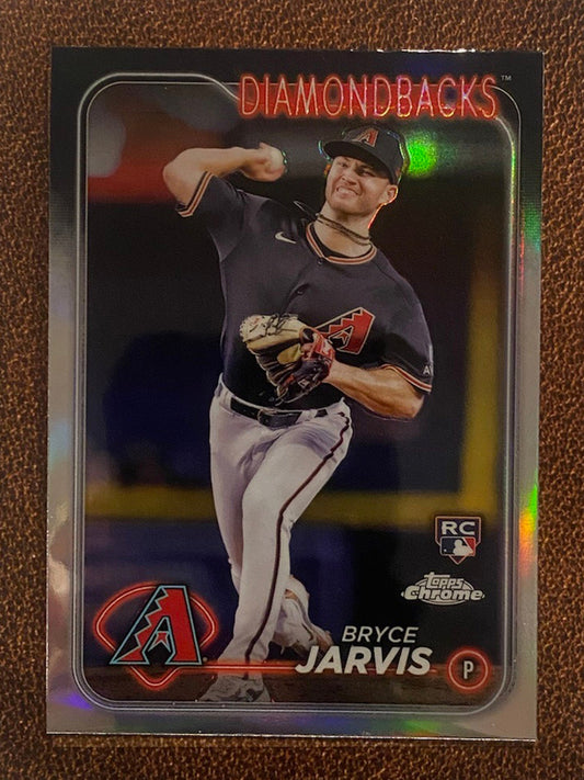 Bryce Jarvis - 2024 Topps Chrome - Refractor - Diamondbacks