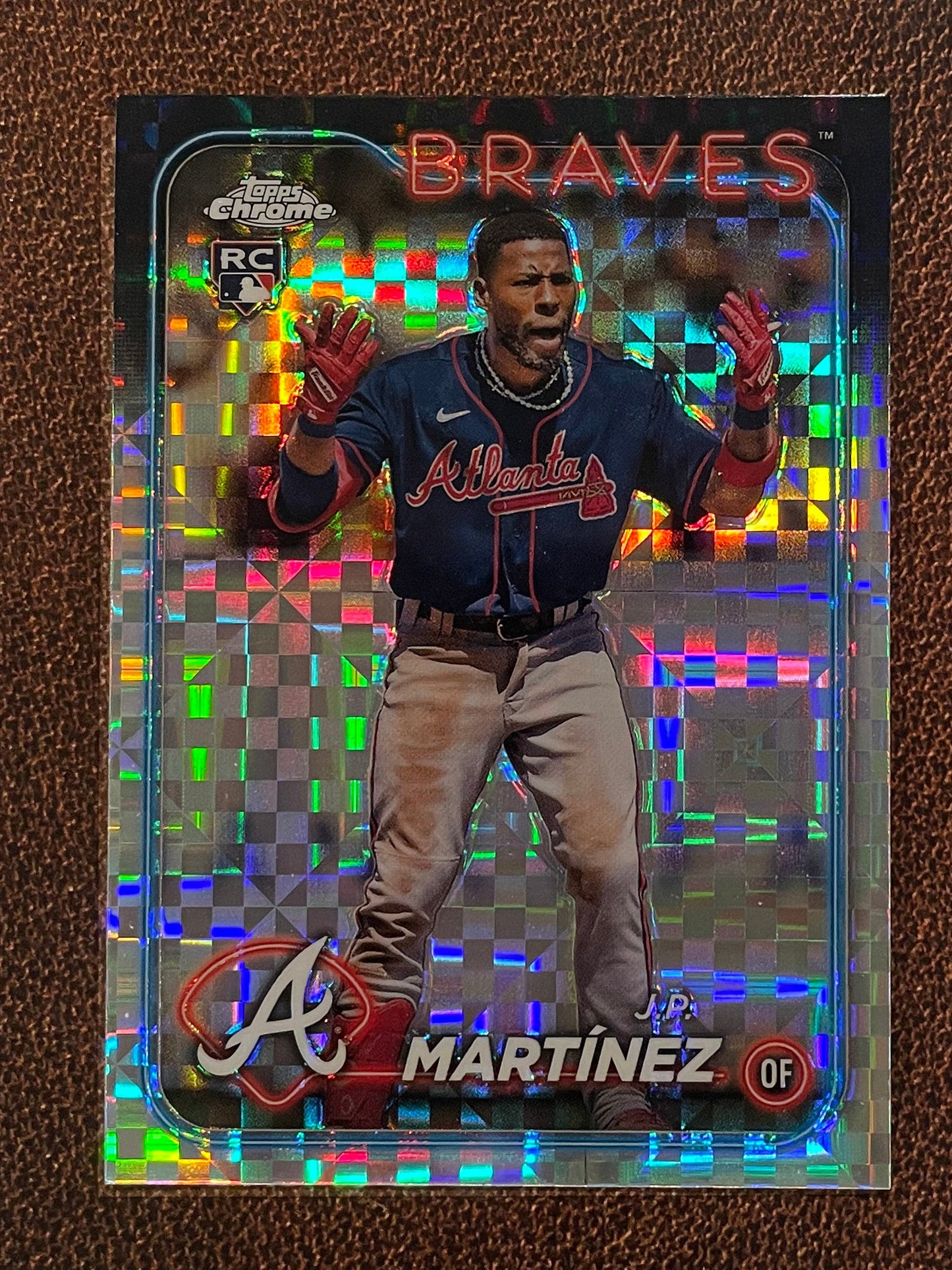 J.P. Martinez - 2024 Topps Chrome - XFractor - Braves