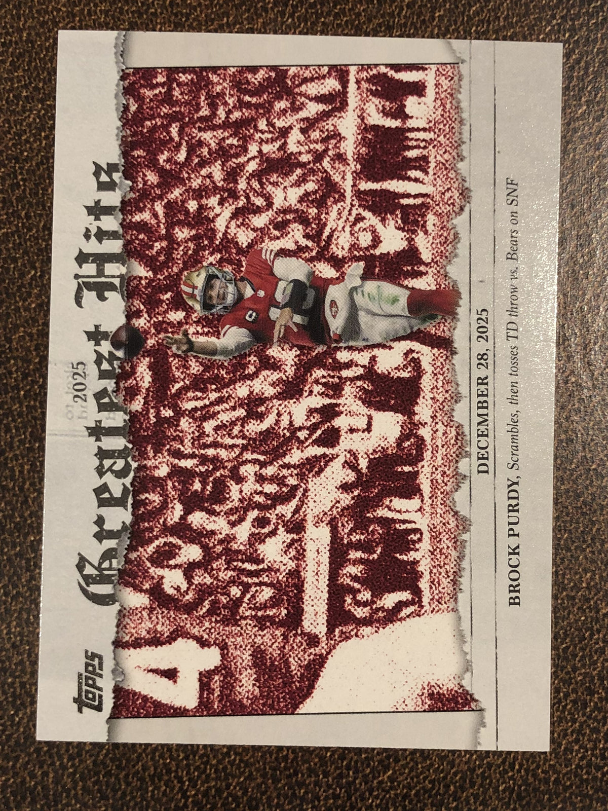 Brock Purdy - 2026 Topps Flagship - Greatest Hits Insert - 49ers