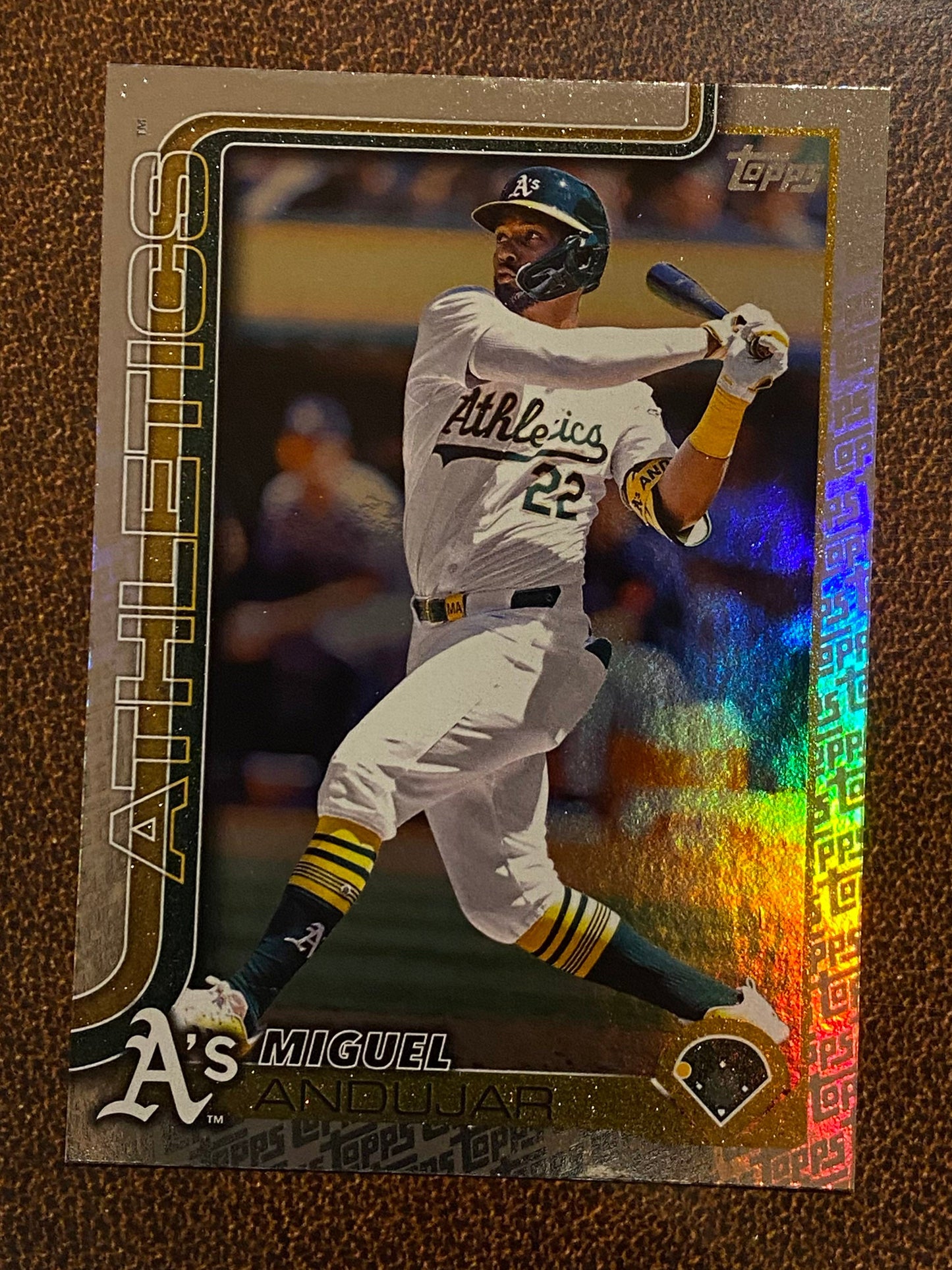Miguel Andujar - 2025 Topps Series 2 - Fanatics Exclusive Topps Foil Border - Athletics