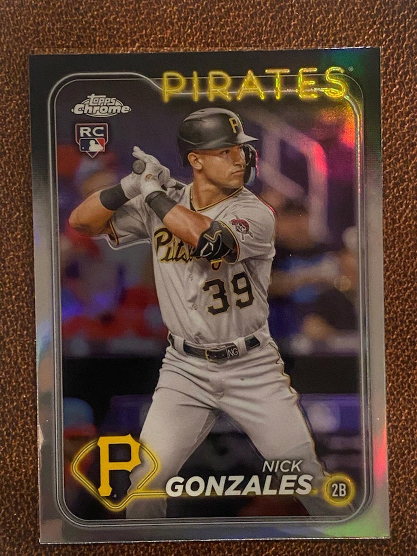 Nick Gonzales - 2024 Topps Chrome - Refractor - Pirates