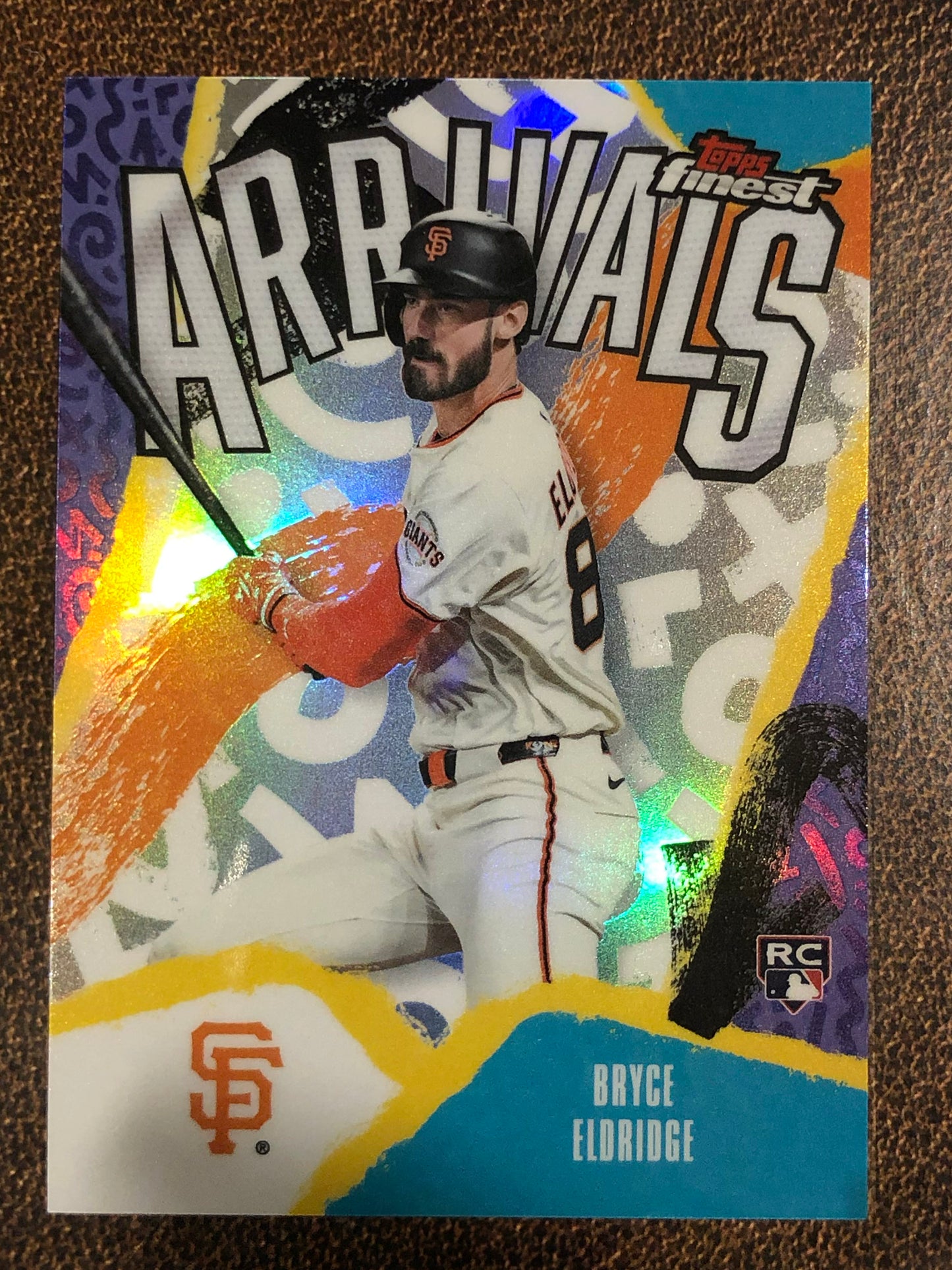 Bryce Eldridge - 2026 Topps Finest - Arrivals Refractor - Giants