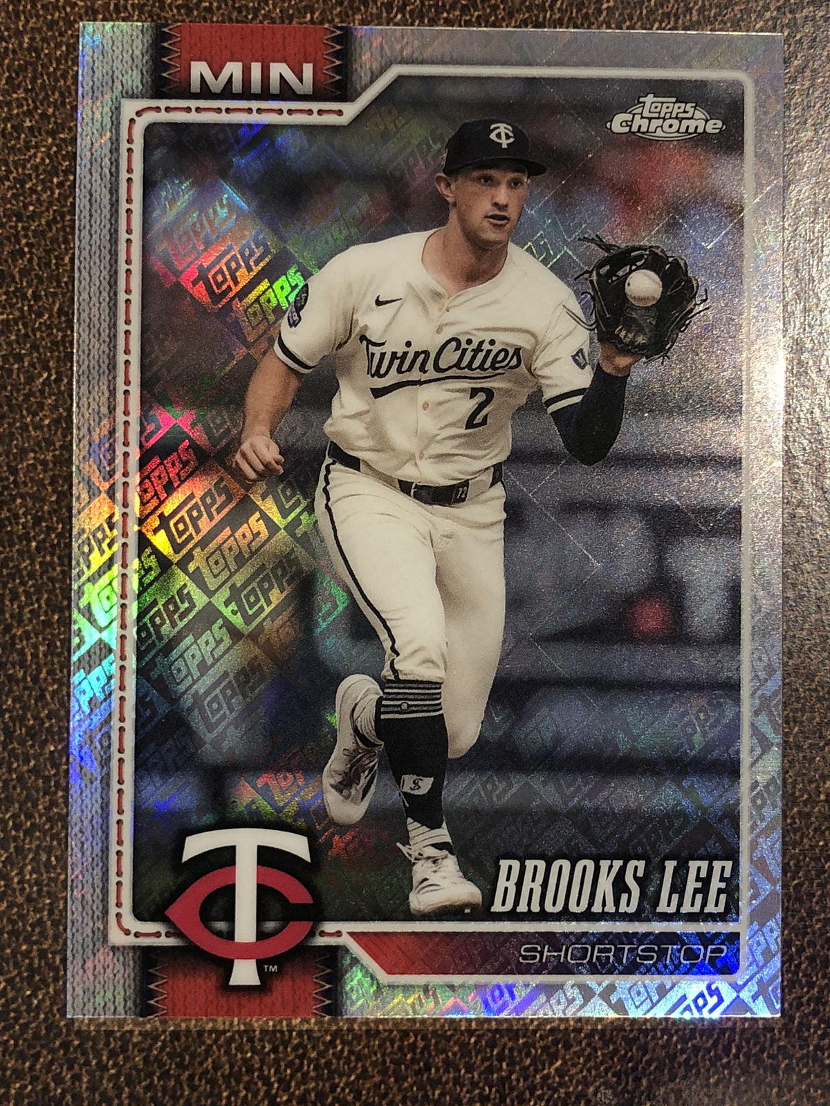 Brooks Lee - 2026 Topps Chrome - Fanatics Topps Foil - Twins