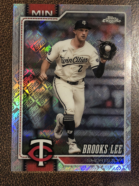 Brooks Lee - 2026 Topps Chrome - Fanatics Topps Foil - Twins