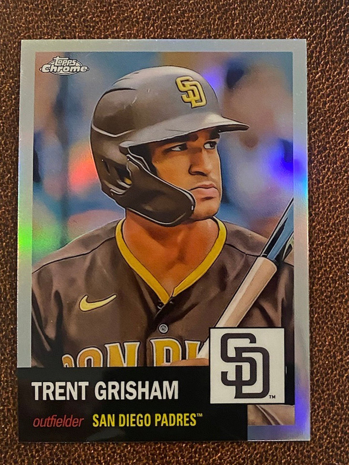 Trent Grisham - 2022 Topps Chrome Platinum Anniversary - Refractor - Padres