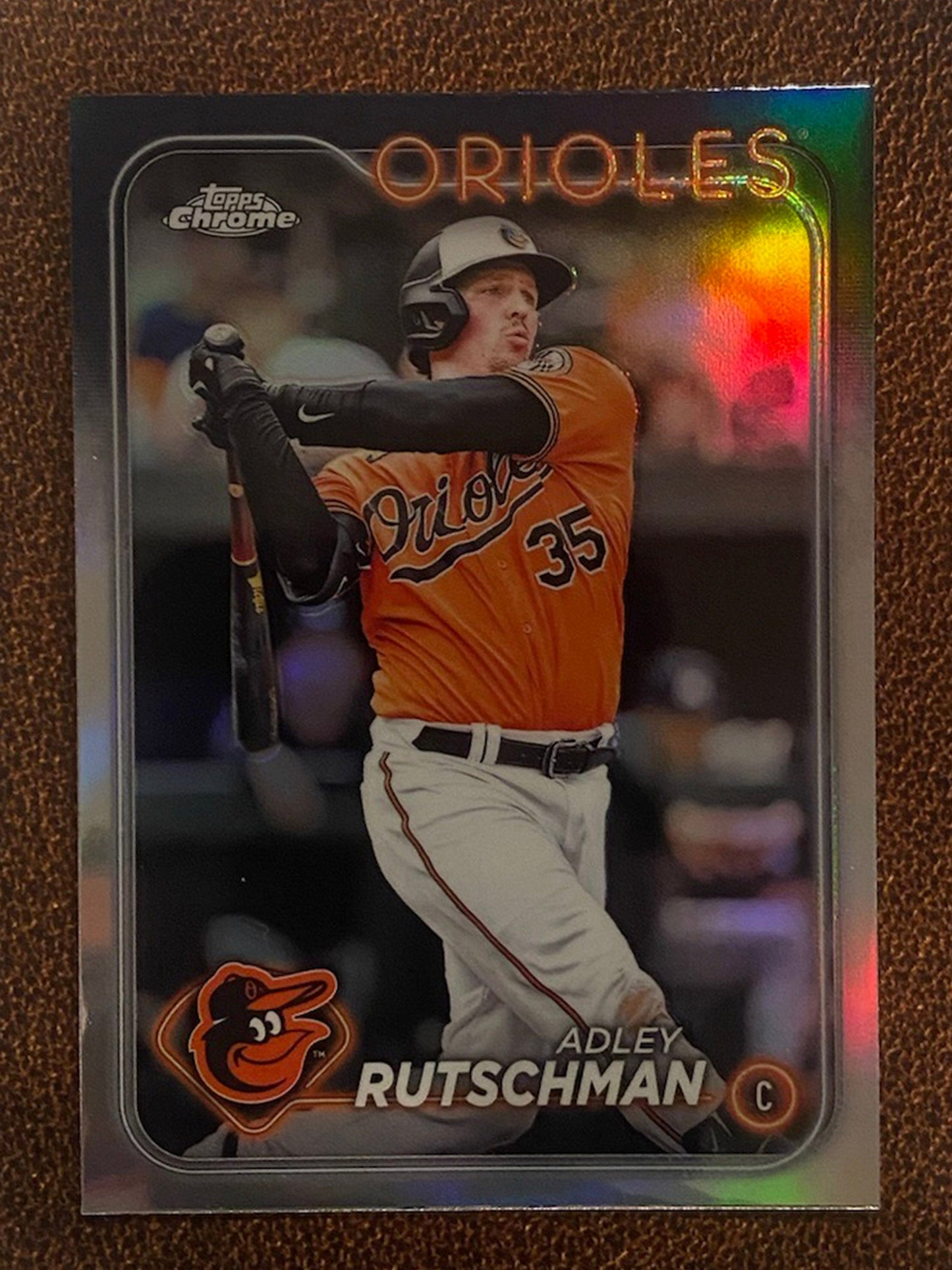 Adley Rutschman - 2024 Topps Chrome - Refractor - Orioles