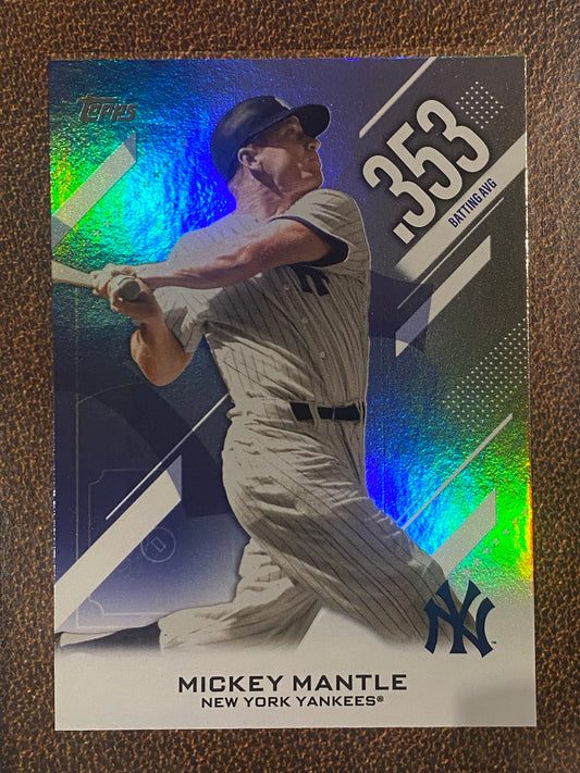Mickey Mantle - 2026 Topps Series 2 - Crooked Numbers - Yankees