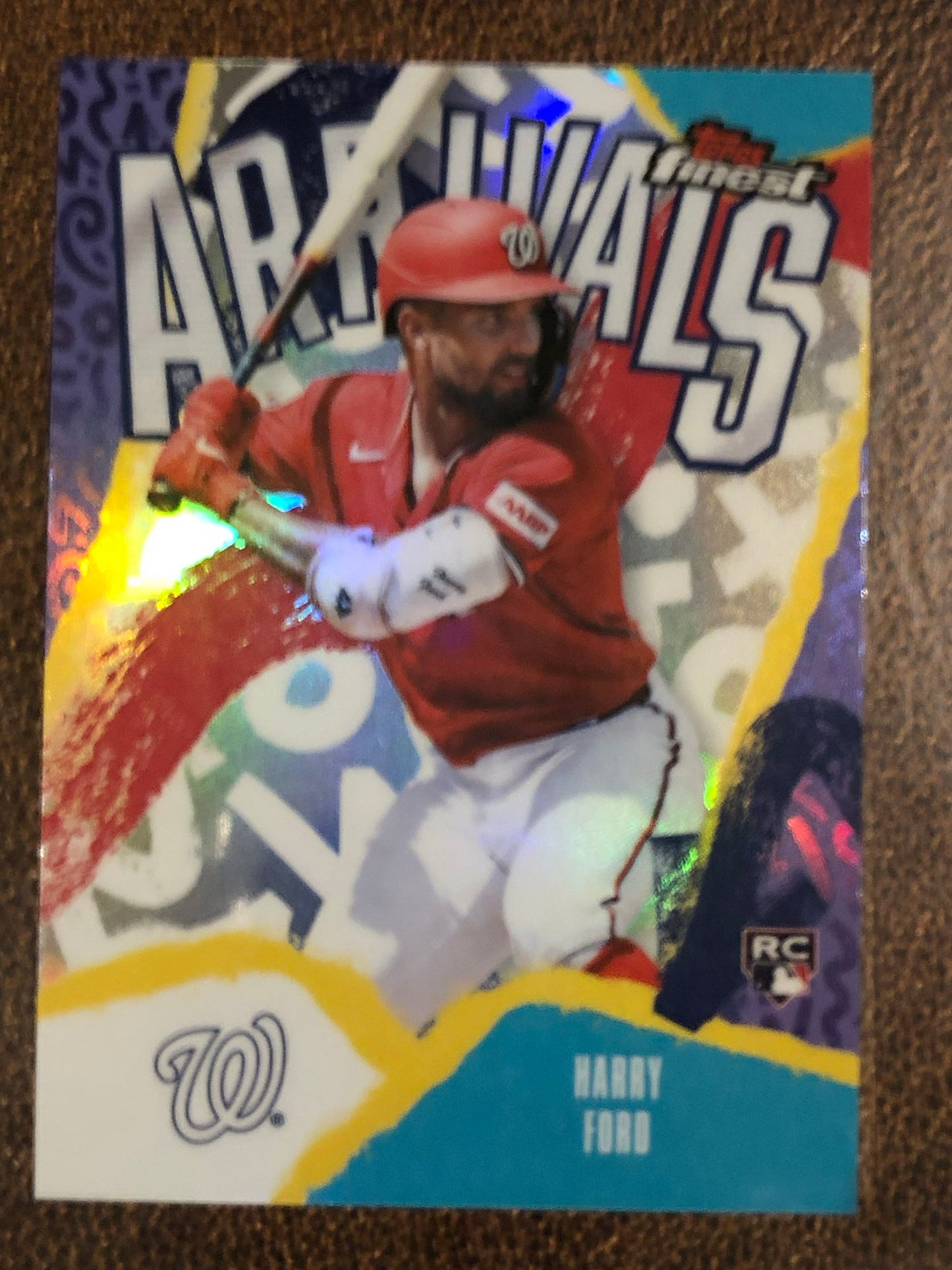 Harry Ford - 2026 Topps Finest - Arrivals Refractor - Nationals