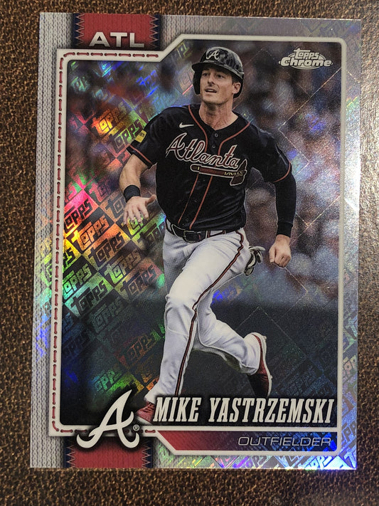 Mike Yastrzemski - 2026 Topps Chrome - Fanatics Topps Foil - Braves