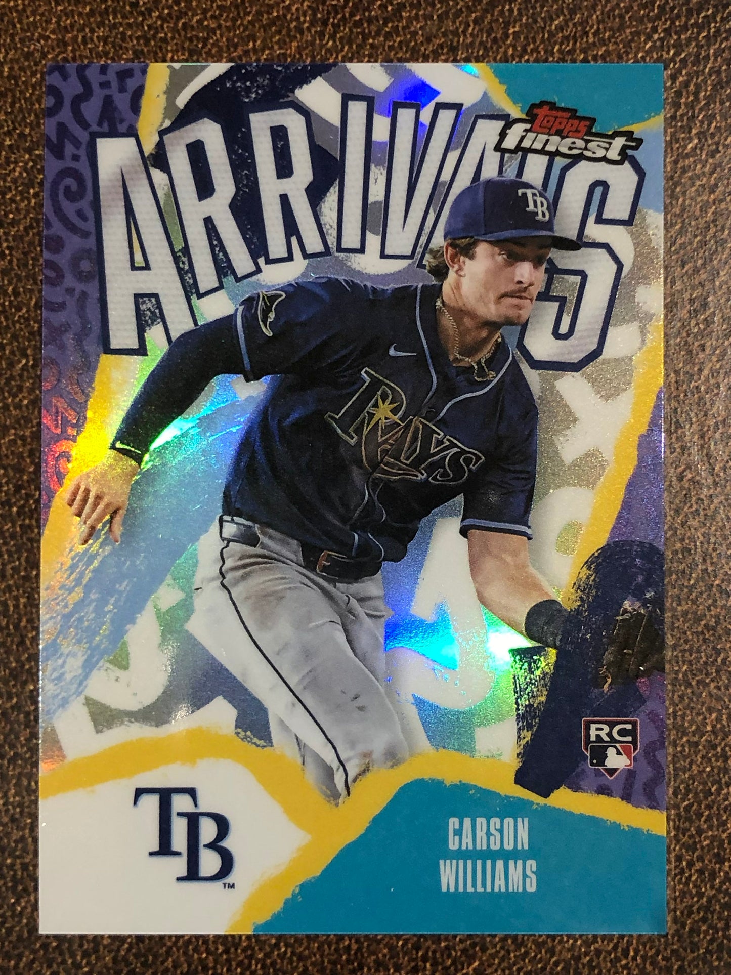 Carson Williams - 2026 Topps Finest - Arrivals Refractor - Rays