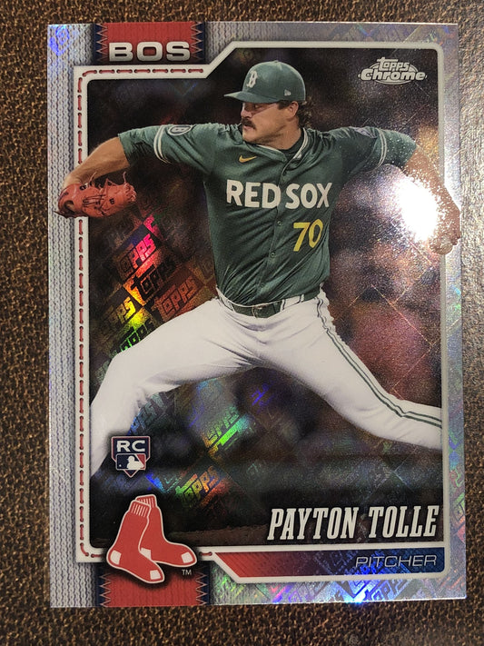 Payton Tolle - 2026 Topps Chrome - Fanatics Topps Foil - Red Sox