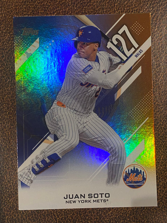 Juan Soto - 2026 Topps Series 2 - Crooked Numbers - Mets