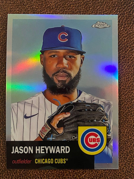 Jason Heyward - 2022 Topps Chrome Platinum Anniversary - Refractor - Cubs