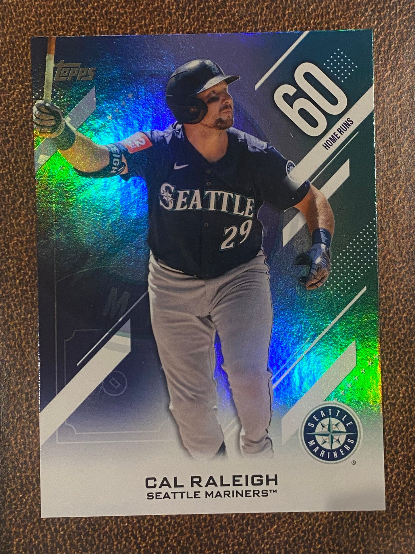 Cal Raleigh - 2026 Topps Series 2 - Crooked Numbers - Mariners