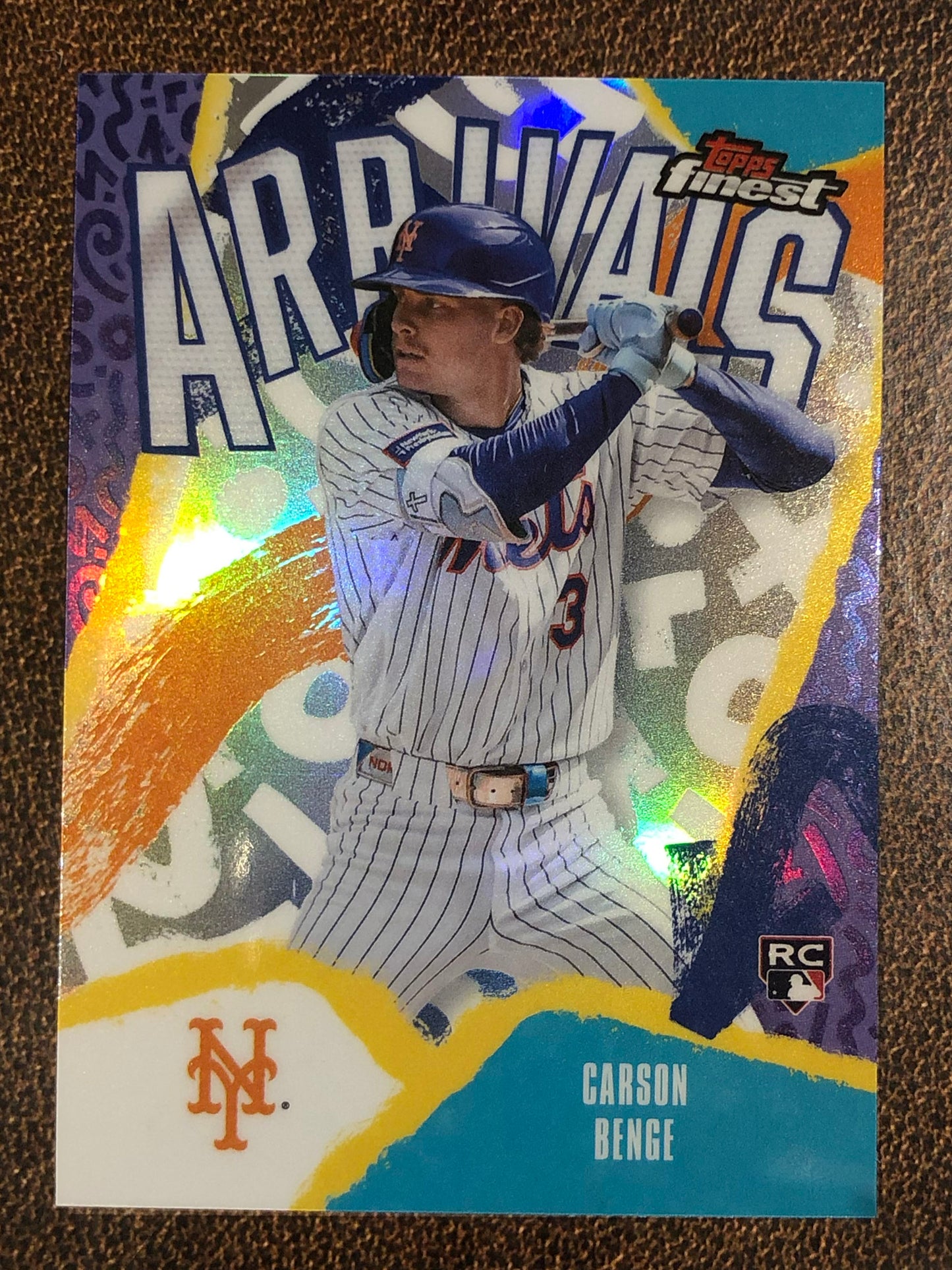 Carson Benge - 2026 Topps Finest - Arrivals Refractor - Mets